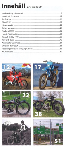 Innehållsförteckning nr 2-2025